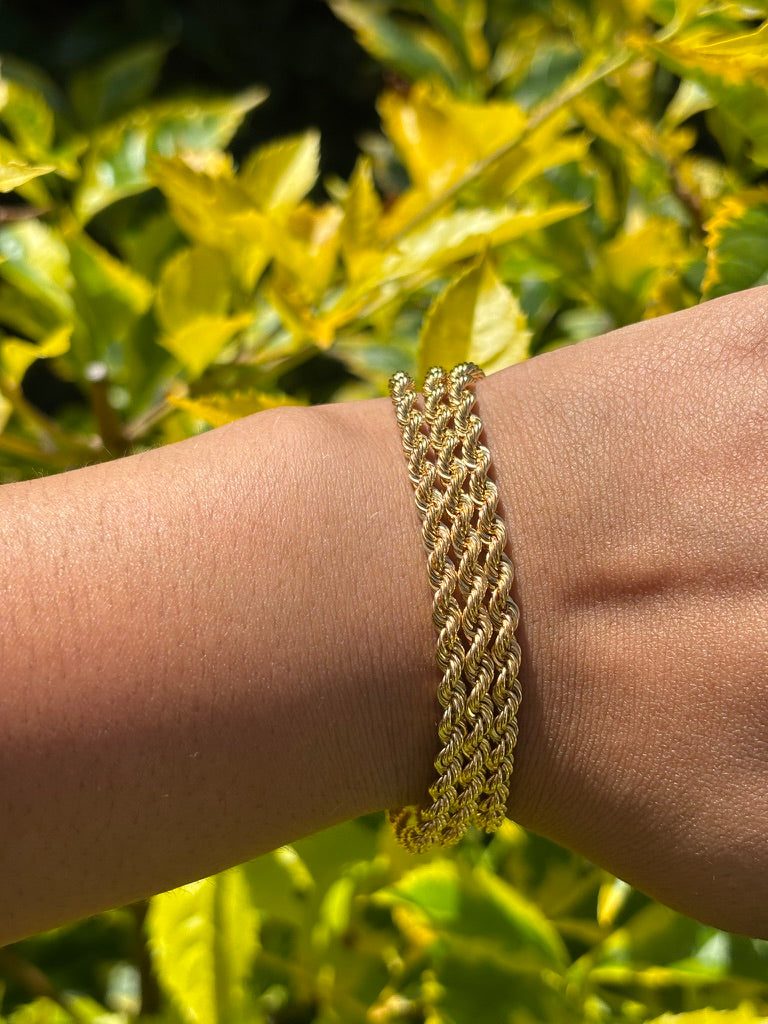 Pulsera Twist Oro