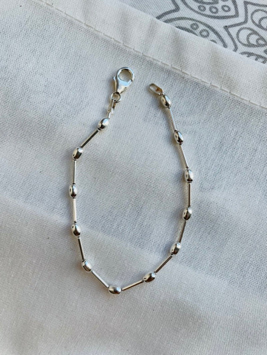 Pulsera Línea y Óvalo