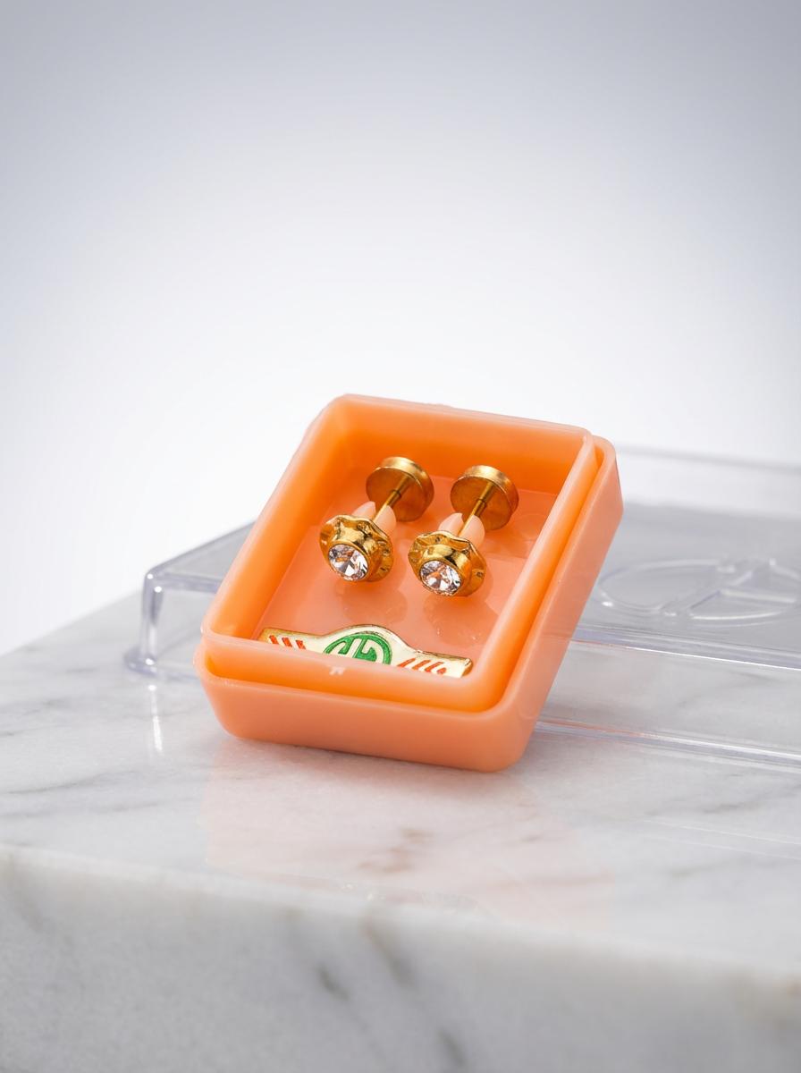 Abridores Strass Perno Oro